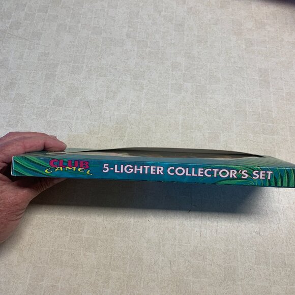 Club Camel 1992 Joe Camel Band Collector's Set Of 5 Cigarette Lighters VTG - Picture 9 of 10